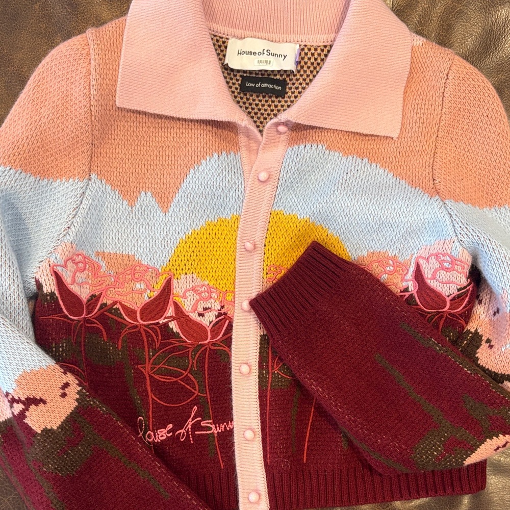 House of Sunny Multicolor Women's Cardigan